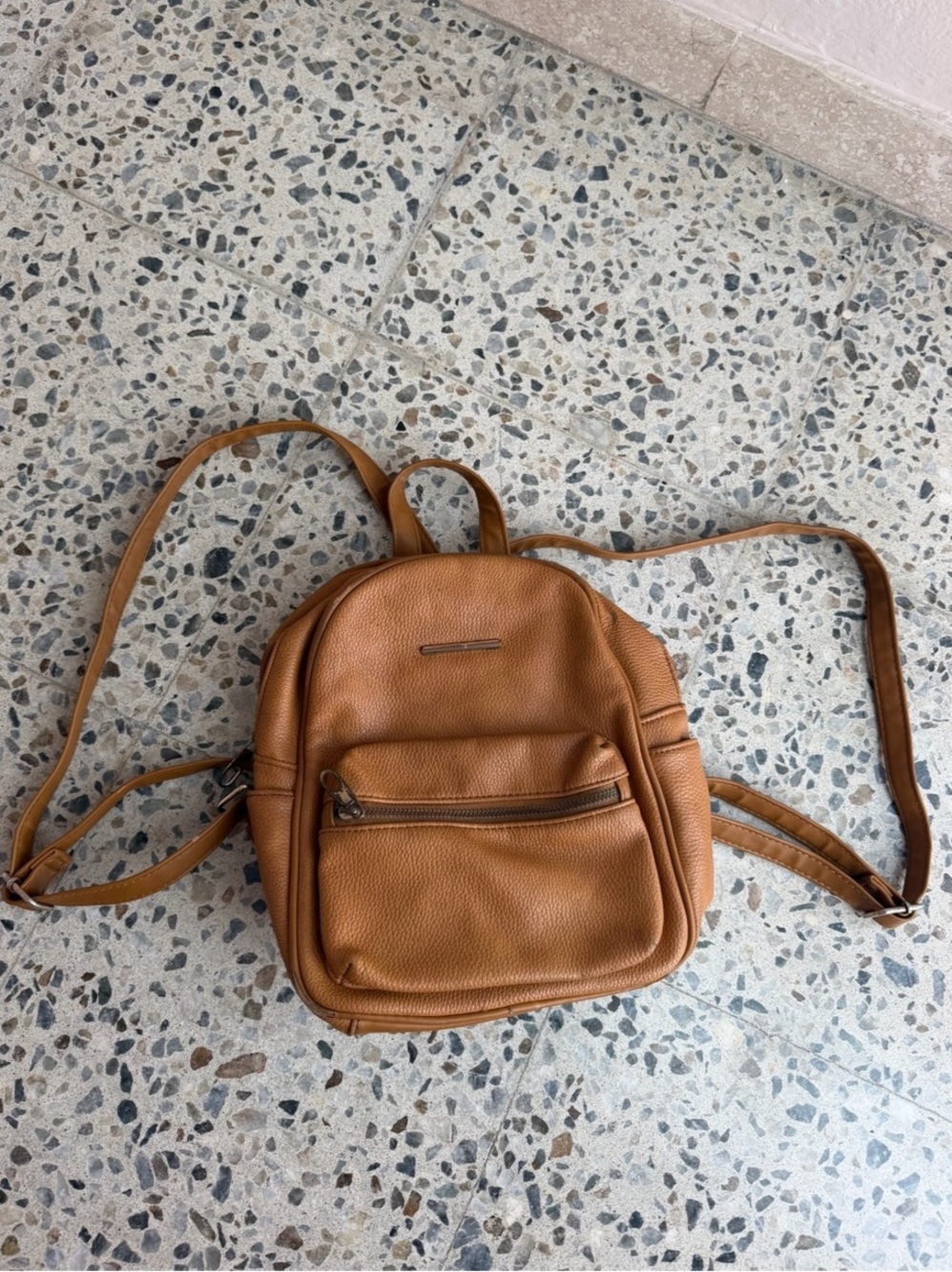 Brown Backpack